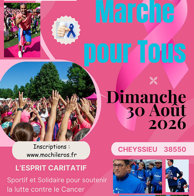 Marche pour tous au profit de la Ligue contre le Cancer