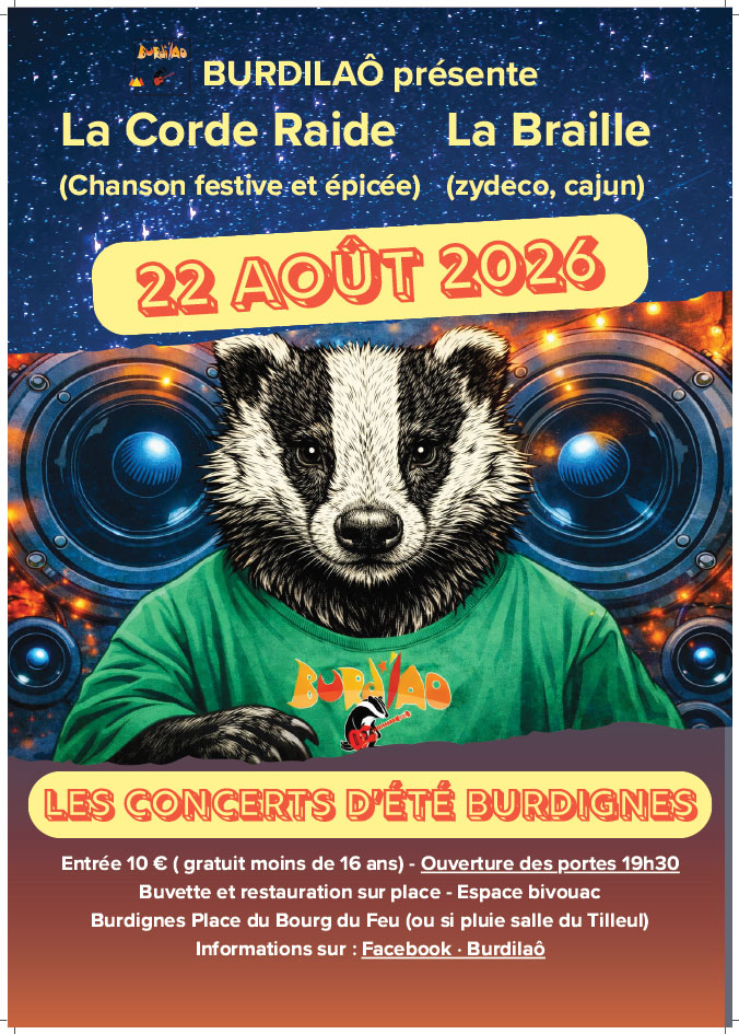 Burdilaô : Concerts d&rsquo;été