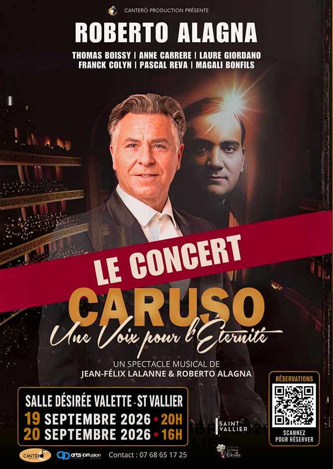 Roberto Alagna – « Caruso une voix pour l’éternité »