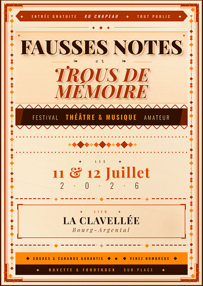 Festival Fausses Notes et Trous de Mémoires