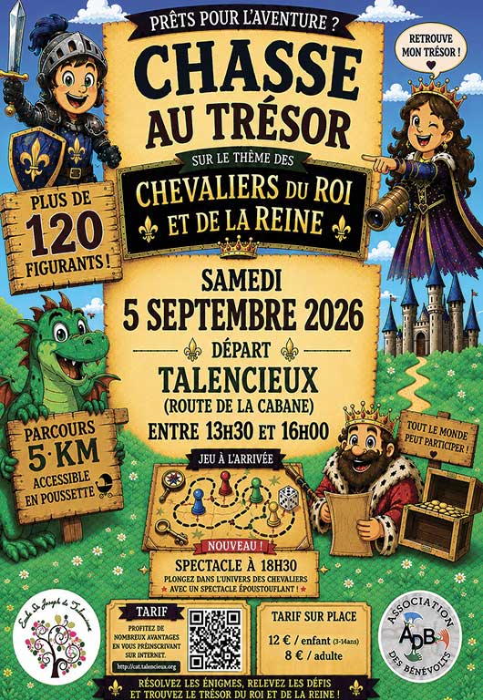 Chasse au trésor : «Les Chevaliers»