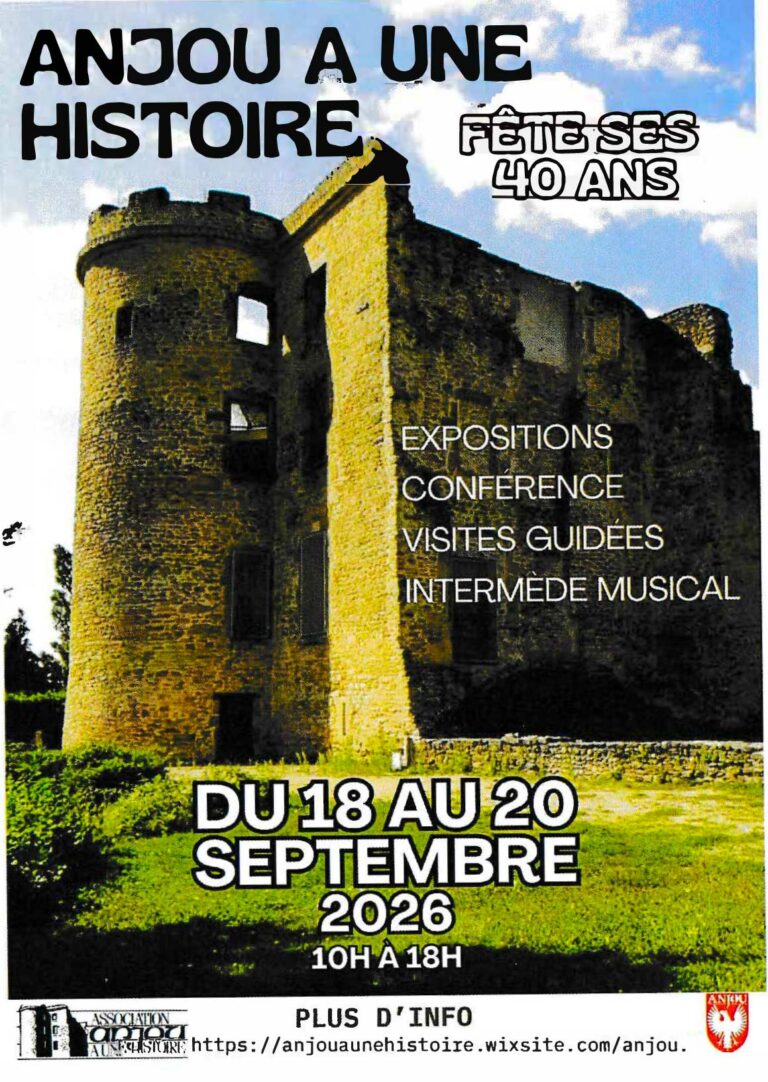 « Anjou a une histoire » fête ses 40 ans