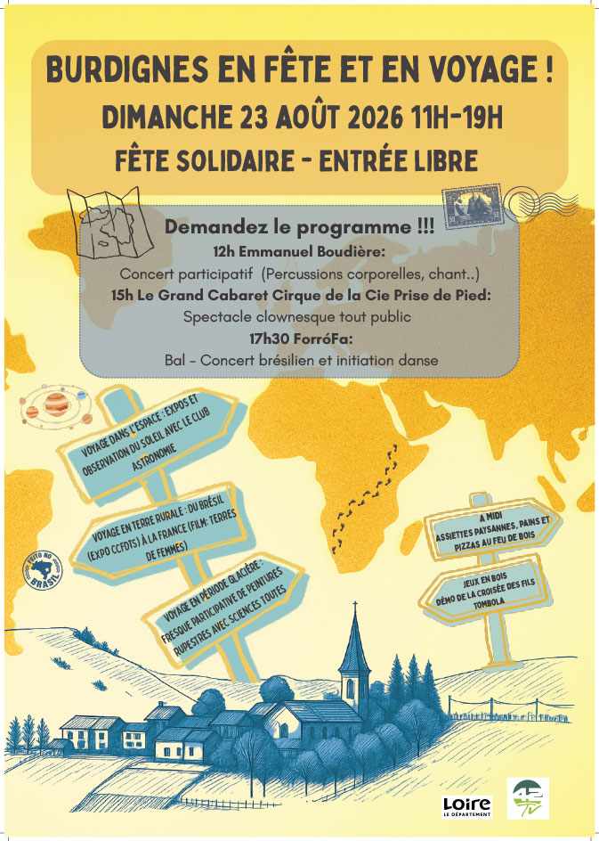 Burdignes en fête et en voyage !