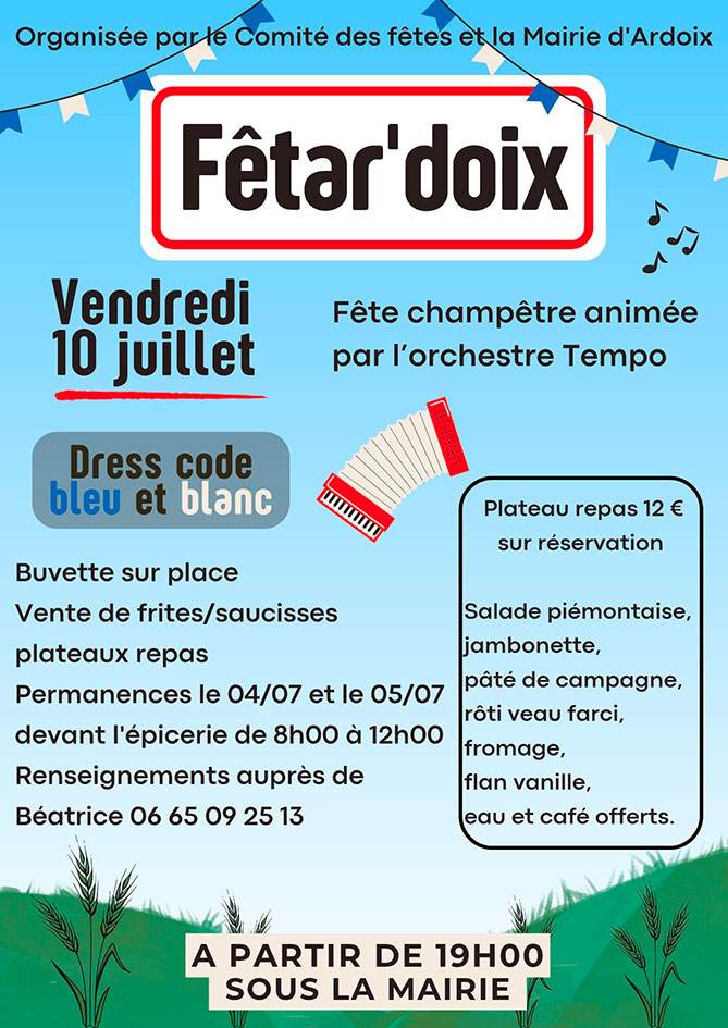 Fêtar&rsquo;doix