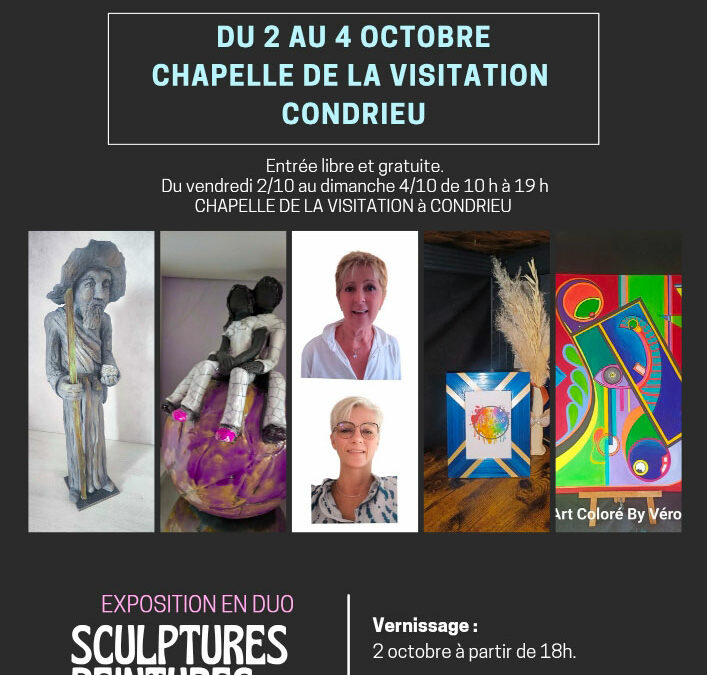 Exposition en duo : Gisèle Ferriol / Véronique Chardaire