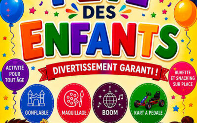 Fête des enfants : jeux + mini boum