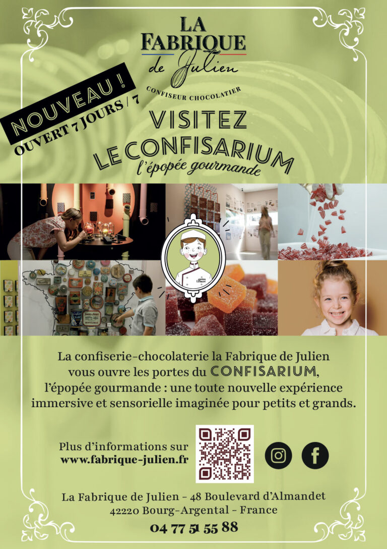 La Fabrique de Julien : Visitez le Confisarium, l’épopée gourmande
