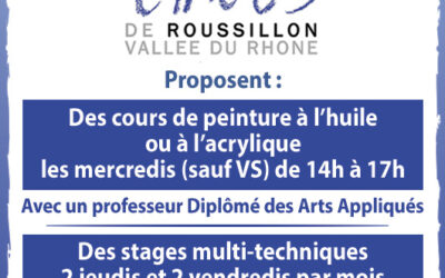 Les Peintres de Roussillon Vallée du Rhône