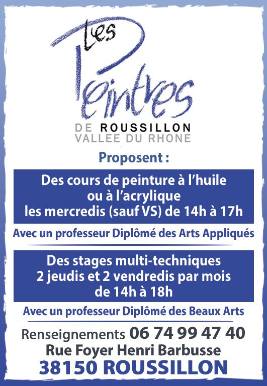 Les Peintres de Roussillon Vallée du Rhône