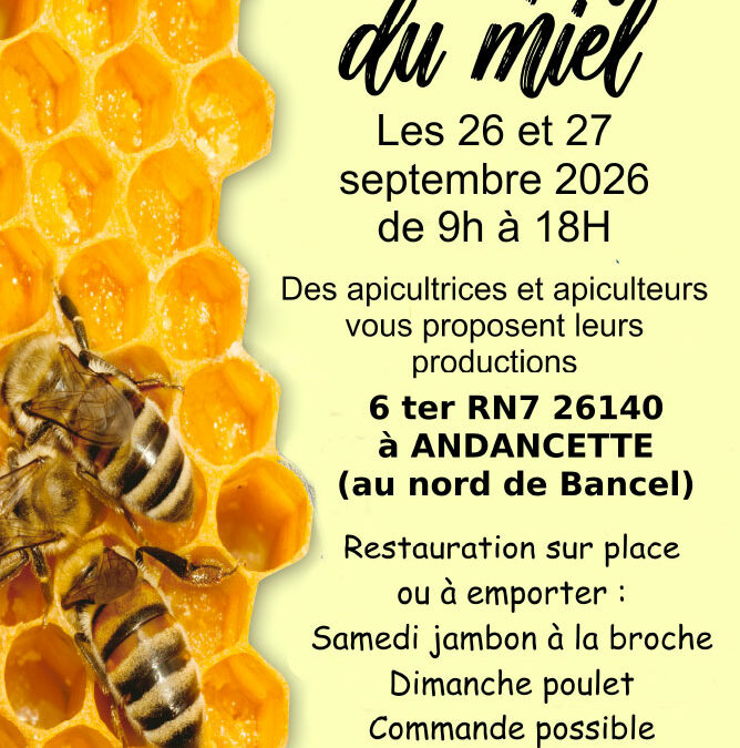 7ème Fête du miel