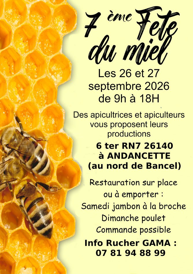 7ème Fête du miel