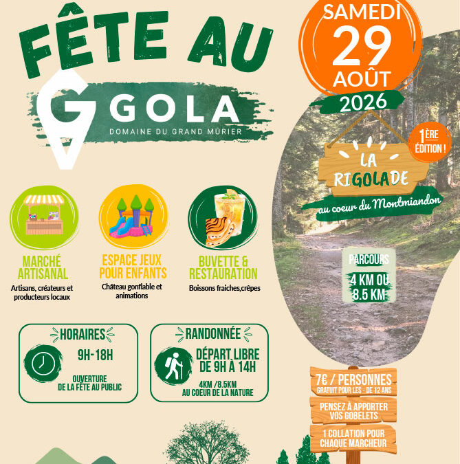 Fête au GOLA
