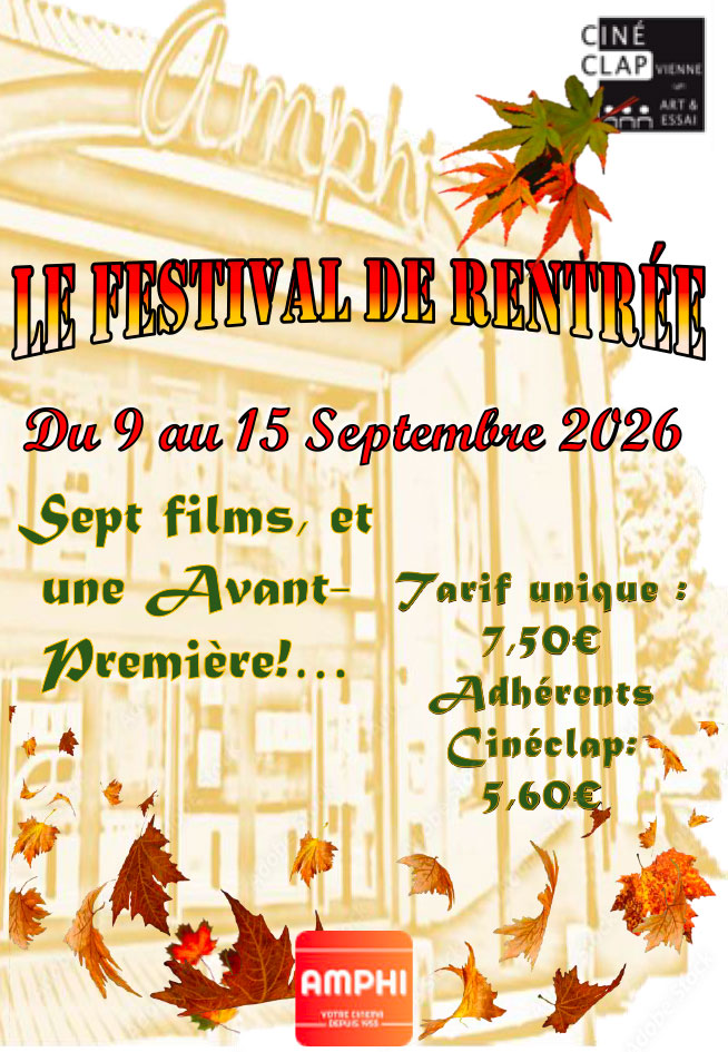 Cinéclap : Festival de Rentrée