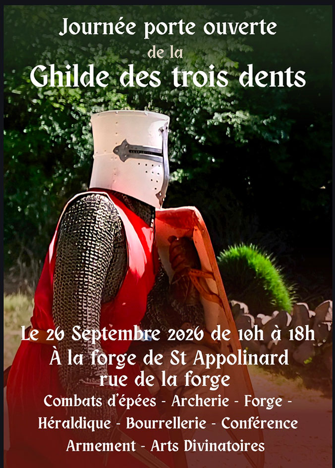 Ghilde des Trois Dents : Journée porte ouverte