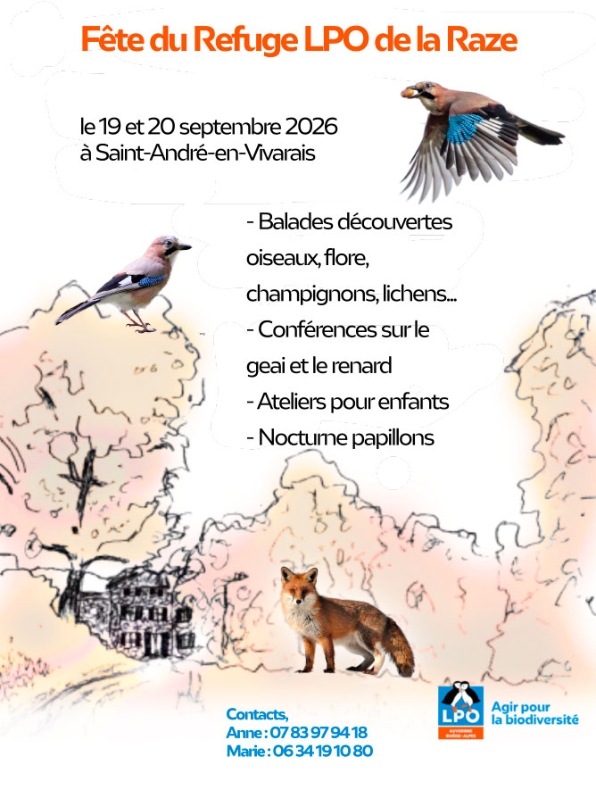 Fête de la nature au refuge LPO de la Raze