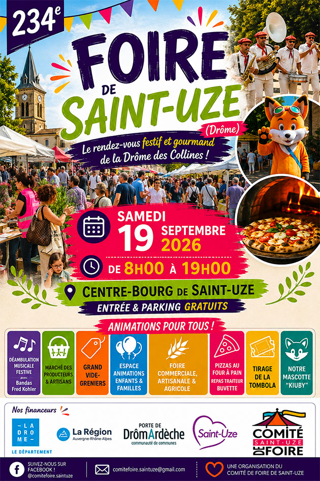 234ème Foire de Saint-Uze
