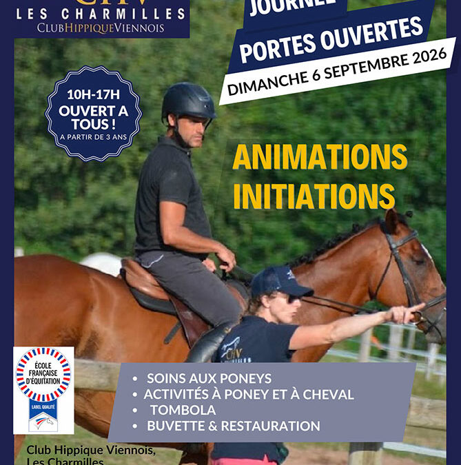 Club Hippique Viennois Les Charmilles : Portes Ouvertes