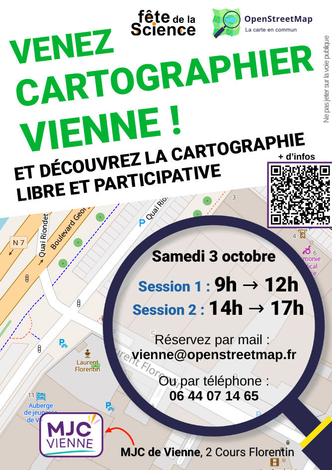 Fête de la Science : cartopartie