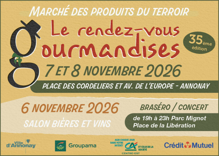 Le rendez-vous Gourmandises