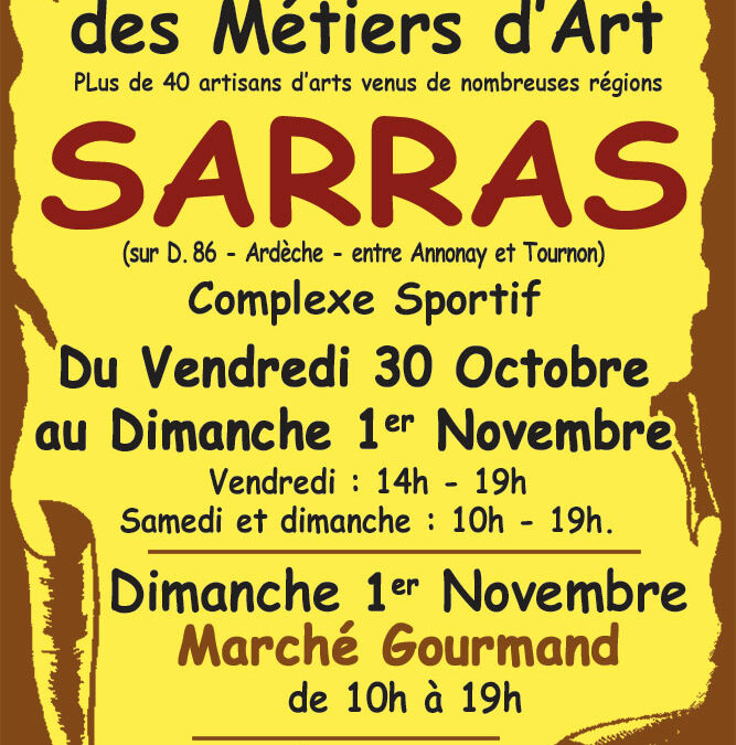 Marché aux Puces & 48ème Salon des Métiers d&rsquo;Art