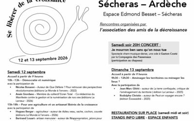 Rencontres « Se libérer de la croissance »