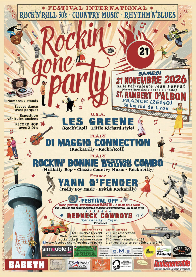21ème Rockin&rsquo; Gone Party