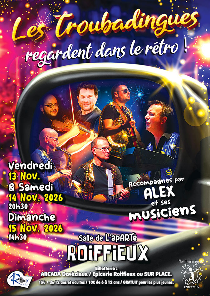 Les Troubadingues en gala