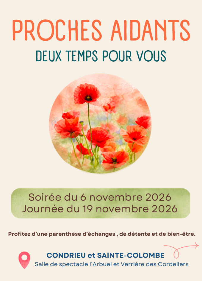 Proches aidants : 2 temps pour vous
