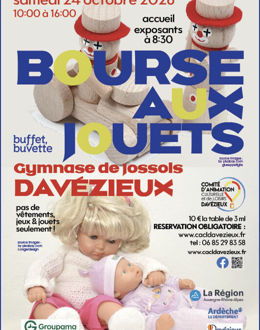 Bourse aux jouets