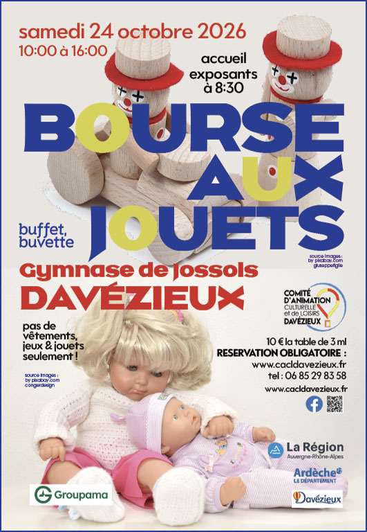 Bourse aux jouets