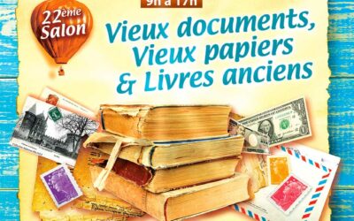 22ème Salon des vieux documents, vieux papiers et livres anciens